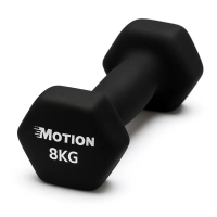Hantle hantelki neoprenowe do ćwiczeń fitness 8kg Motion